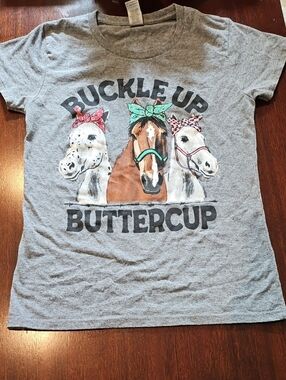 Horse Graphic Tee Shirt